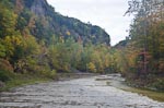 Taughannock Creek and its gorge.