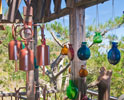 Colored Glass & Windchimes, Nepenthe